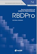 REVISTA BRASILEIRA DE DIREITO PROCESSUAL - RBDPRO Nº 74                                                                                                                                                                                                         