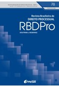 REVISTA BRASILEIRA DE DIREITO PROCESSUAL - RBDPRO Nº 78                                                                                                                                                                                                         